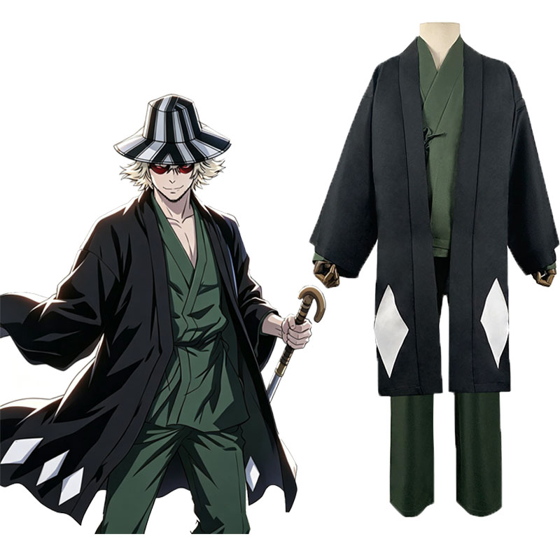 Bleach Captain Coat - Anime Urahara Kisuke Cospaly Bleach Cosplay