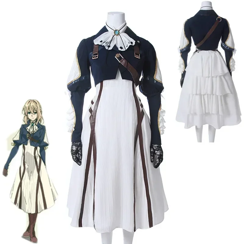 Violet Evergarden Dress - Violet Evergarden Cosplay Costume Anime Cosplay