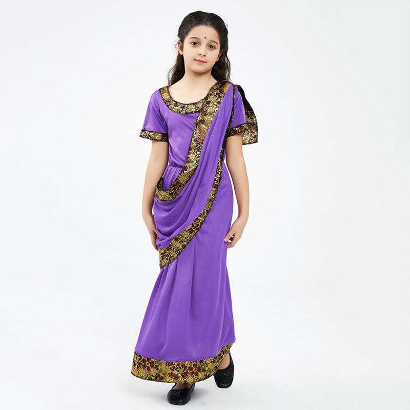 Anime Cosplay India - India traditional clothing Sari Girls Cosplay