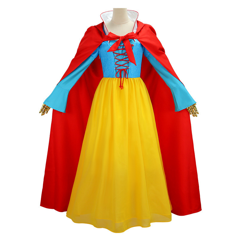 Anime Cosplay Real Life - 2025 Real-life Version Snow White Cosplay