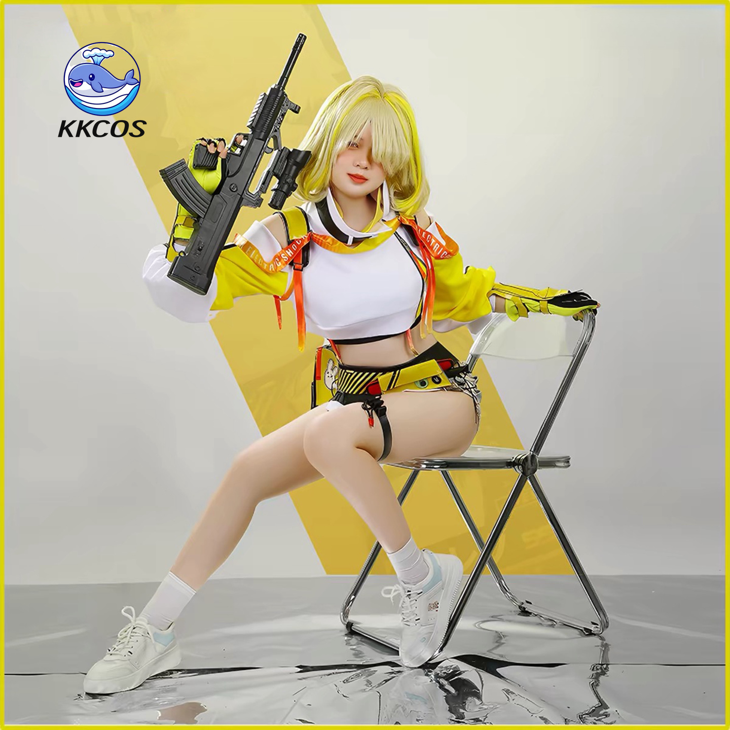 Anime Cosplay Women - KKCos Nikke Elegg Cosplay Costume Full