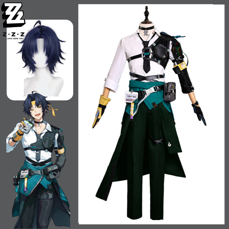 Anime Cosplay Zero Two - Zenless Zone Zero Asaba Yuma Cosplay