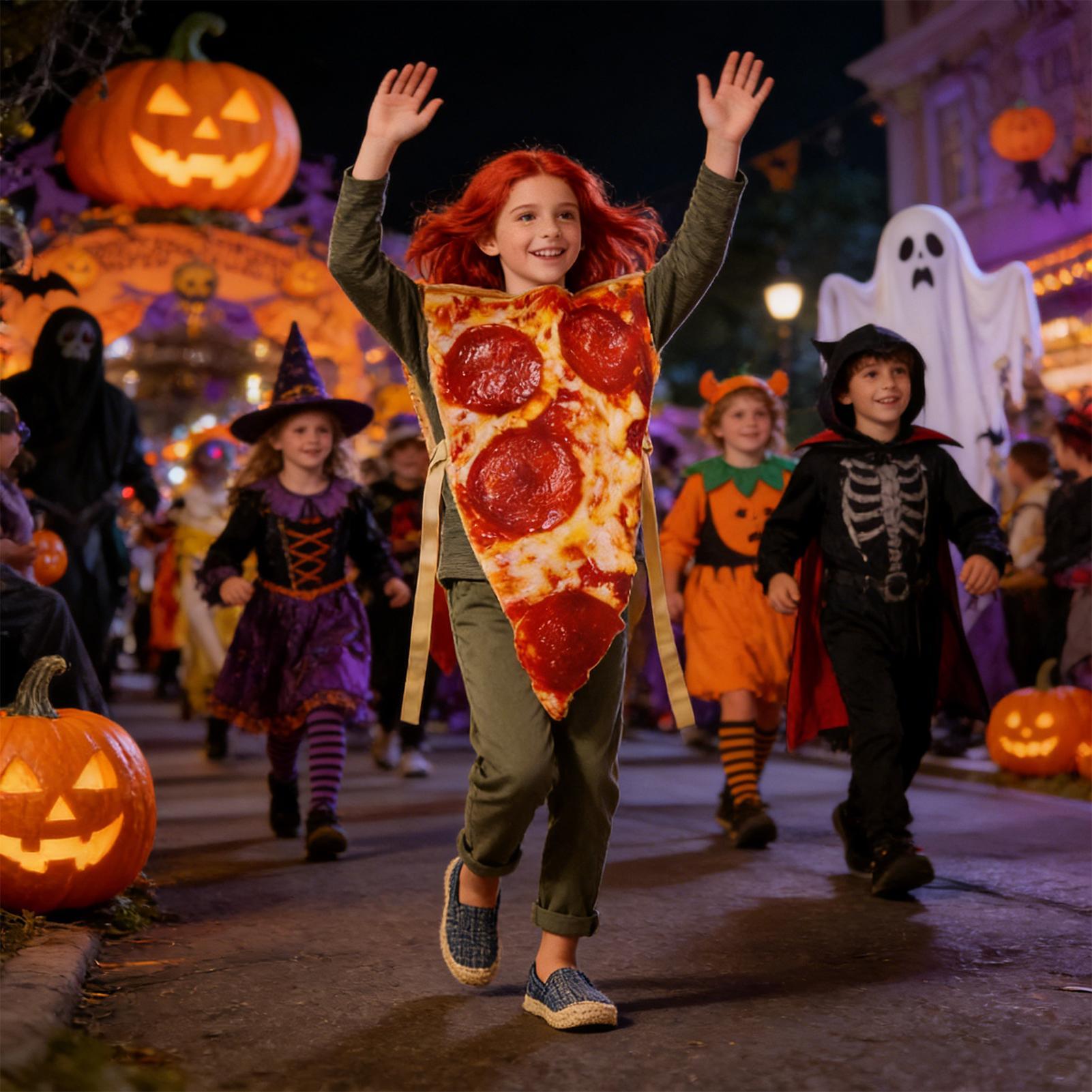 Pizza Halloween Costume Realis - Anime Cosplay Realistic 评论和价格