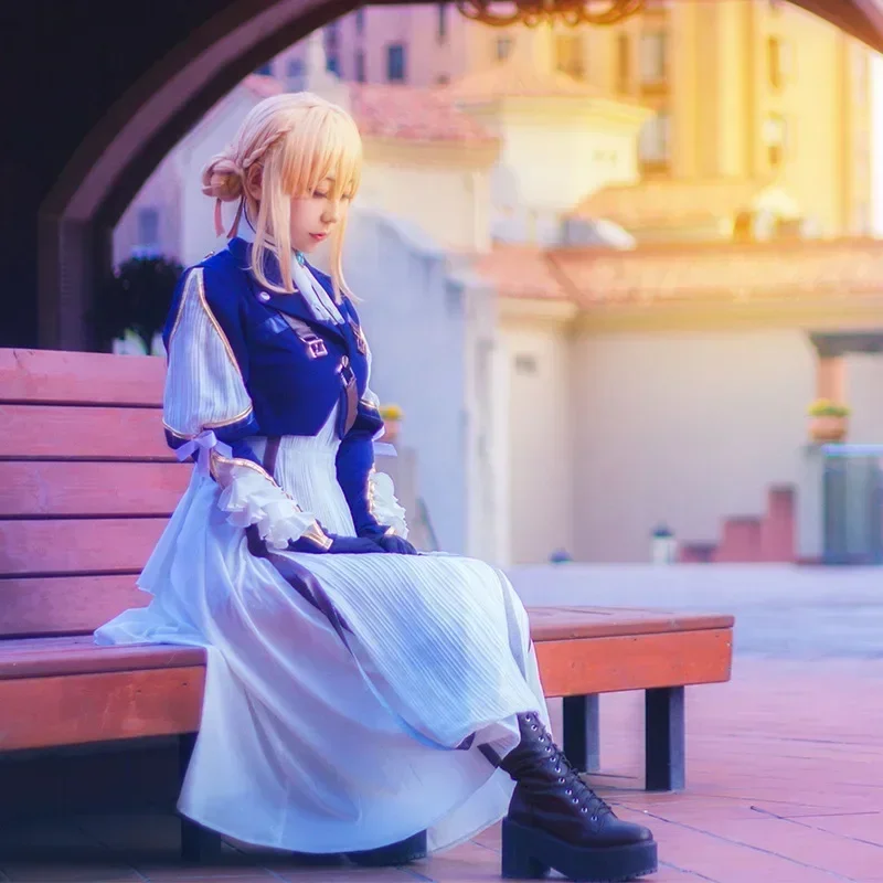 Violet Evergarden Cosplay Cost - Violet Evergarden Dress 评论和价格