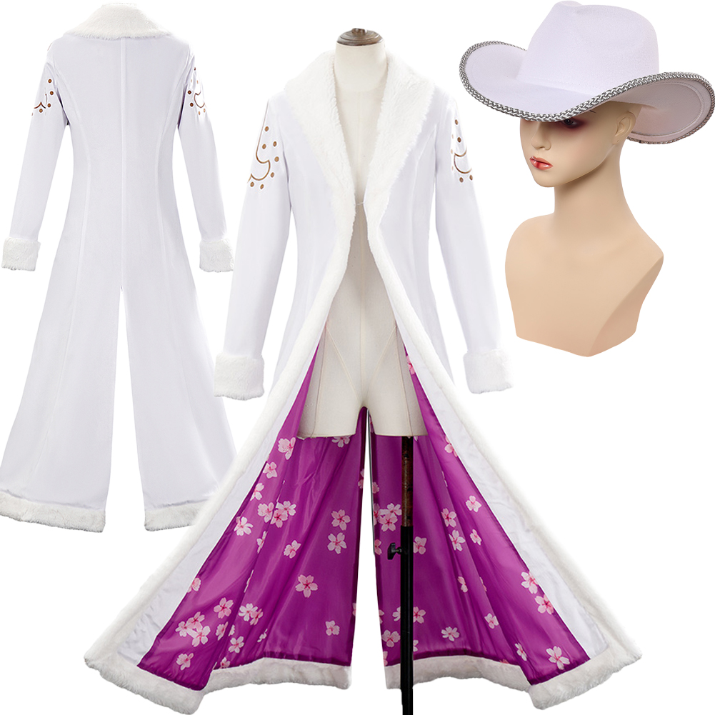 Nico Robin Cosplay White Costu - Anime Cosplay Nico Robin 评论和价格