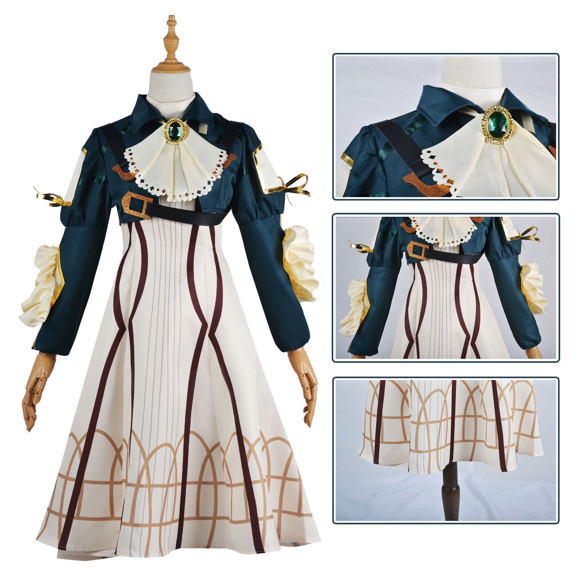 Anime Violet Evergarden Cospla - Violet Evergarden Dress 评论和价格