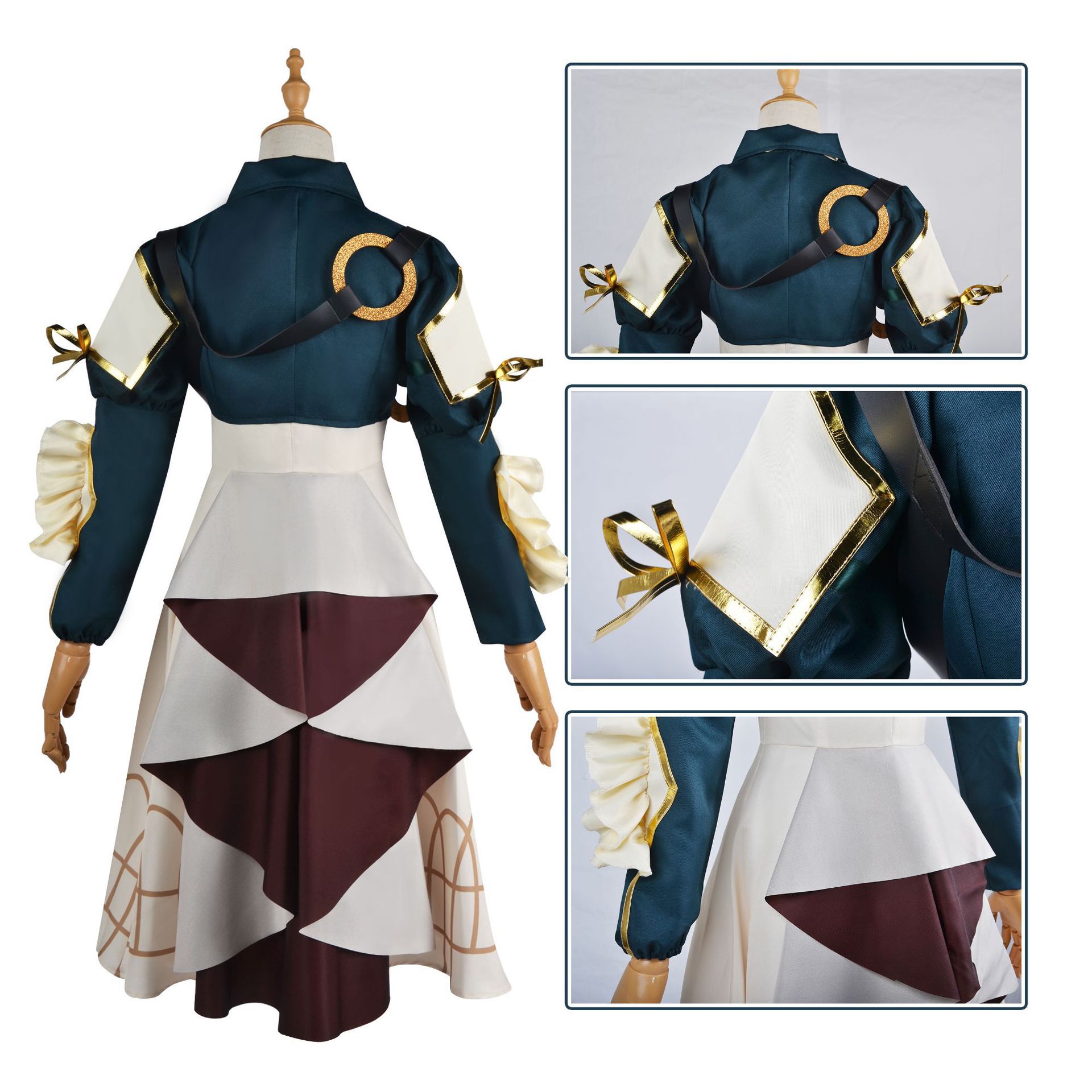Anime Violet Evergarden Cospla - Violet Evergarden Dress 评论和价格