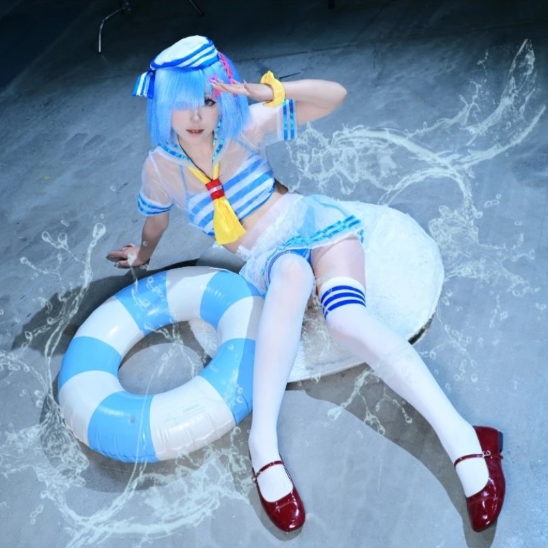 Rem Ram Anime Re:Life in a dif - Re Zero Rem Wig 评论和价格