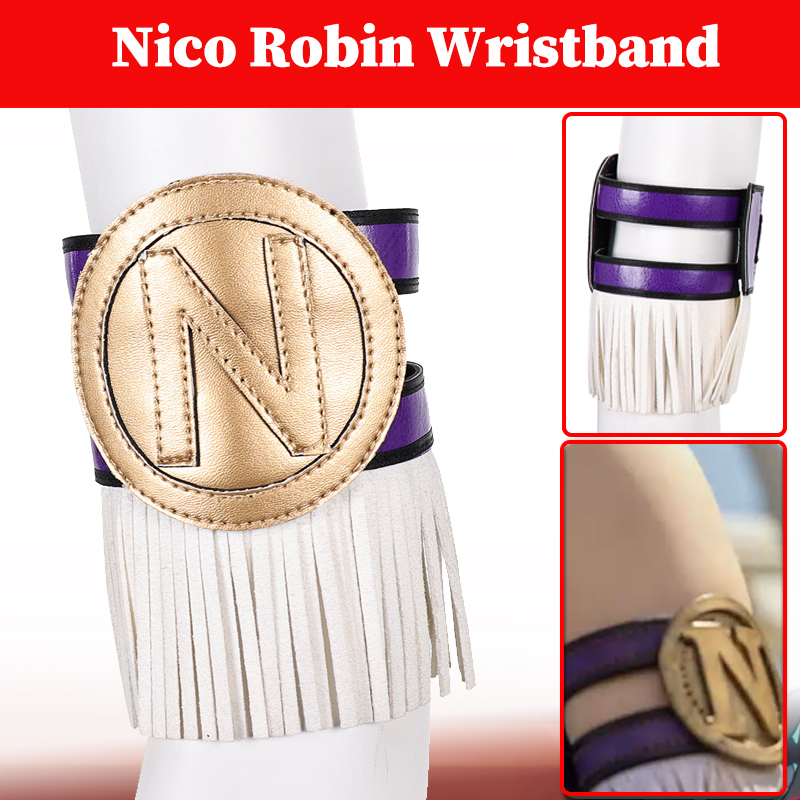 Nico Robin Wristband Arm Band  - Anime Cosplay Nico Robin 评论和价格