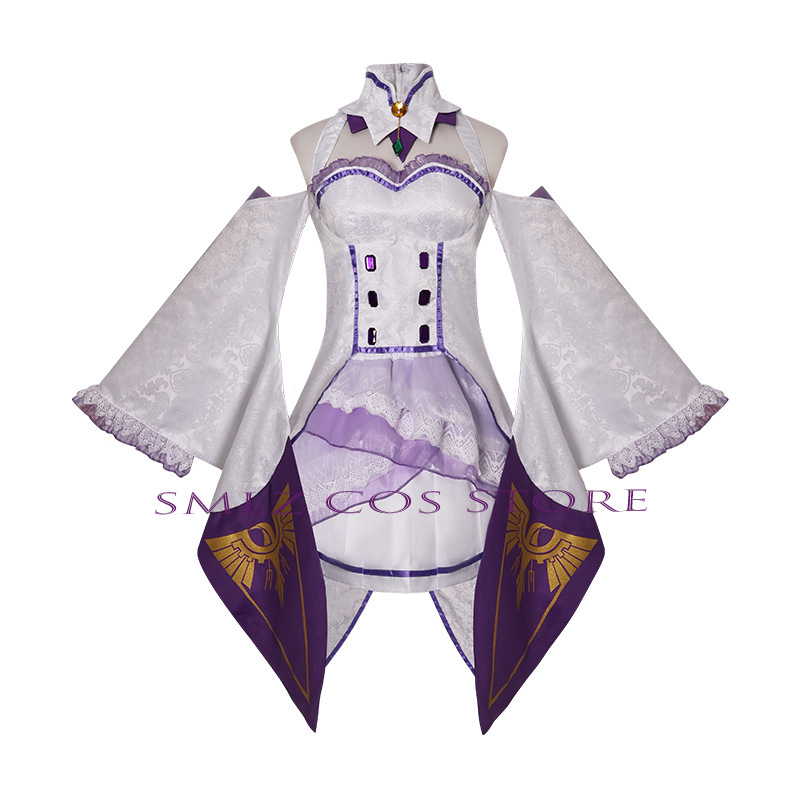 Emilia Cosplay Anime Re Zero K - Anime Cosplay Party 评论和价格