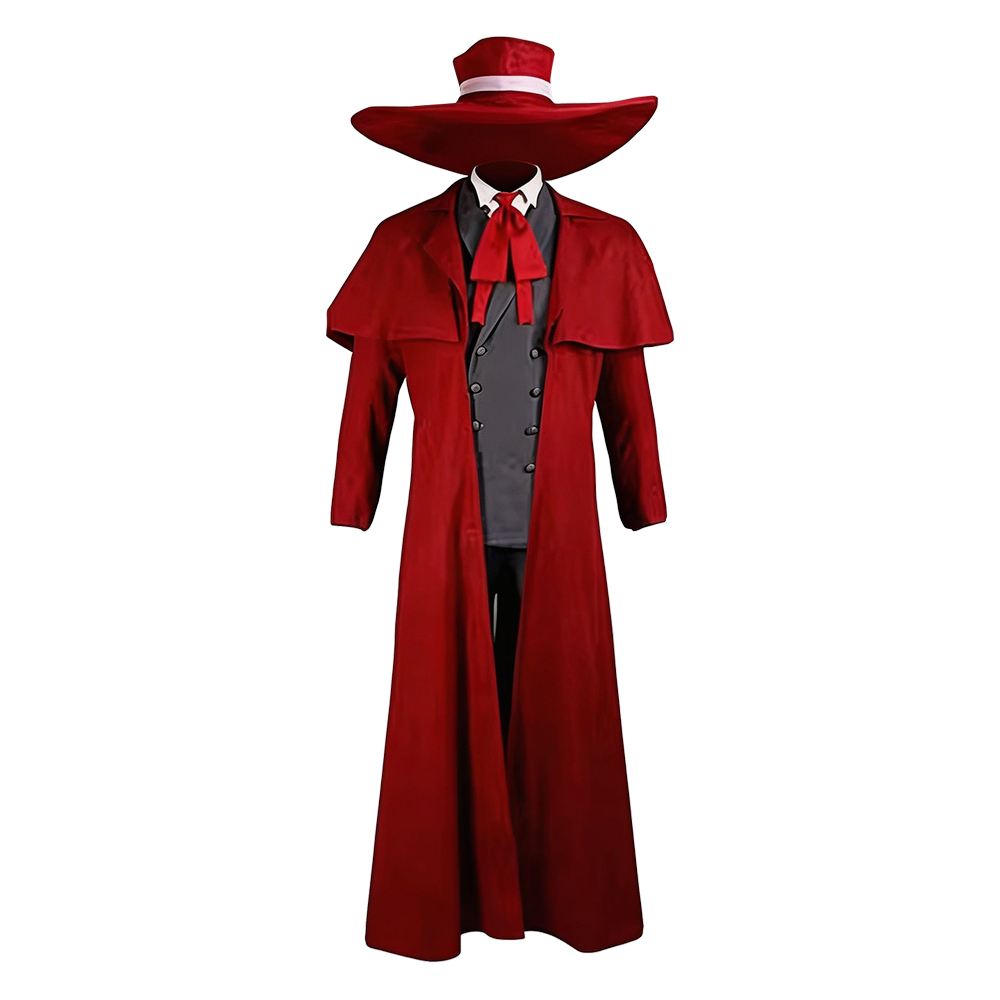 Alucard Cosplay Uniform Costum - Anime Cosplay Outfits Male 评论和价格