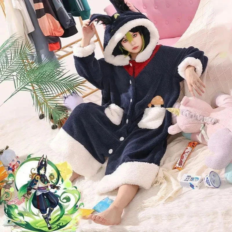 Genshin Impact Cosplay Pajama  - Anime Cosplay Thick 评论和价格