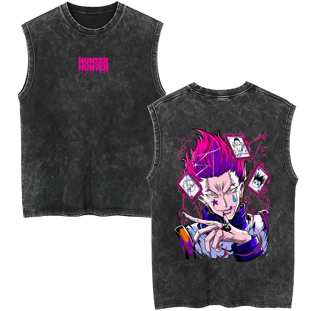 Anime Hunter X Hunter Washed T - Cosplay Anime Killua Zoldyck 评论和价格