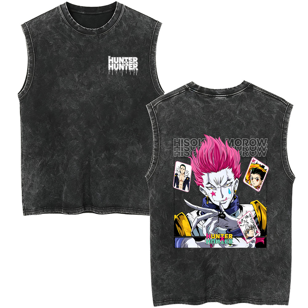 Anime Hunter X Hunter Washed T - Cosplay Anime Killua Zoldyck 评论和价格
