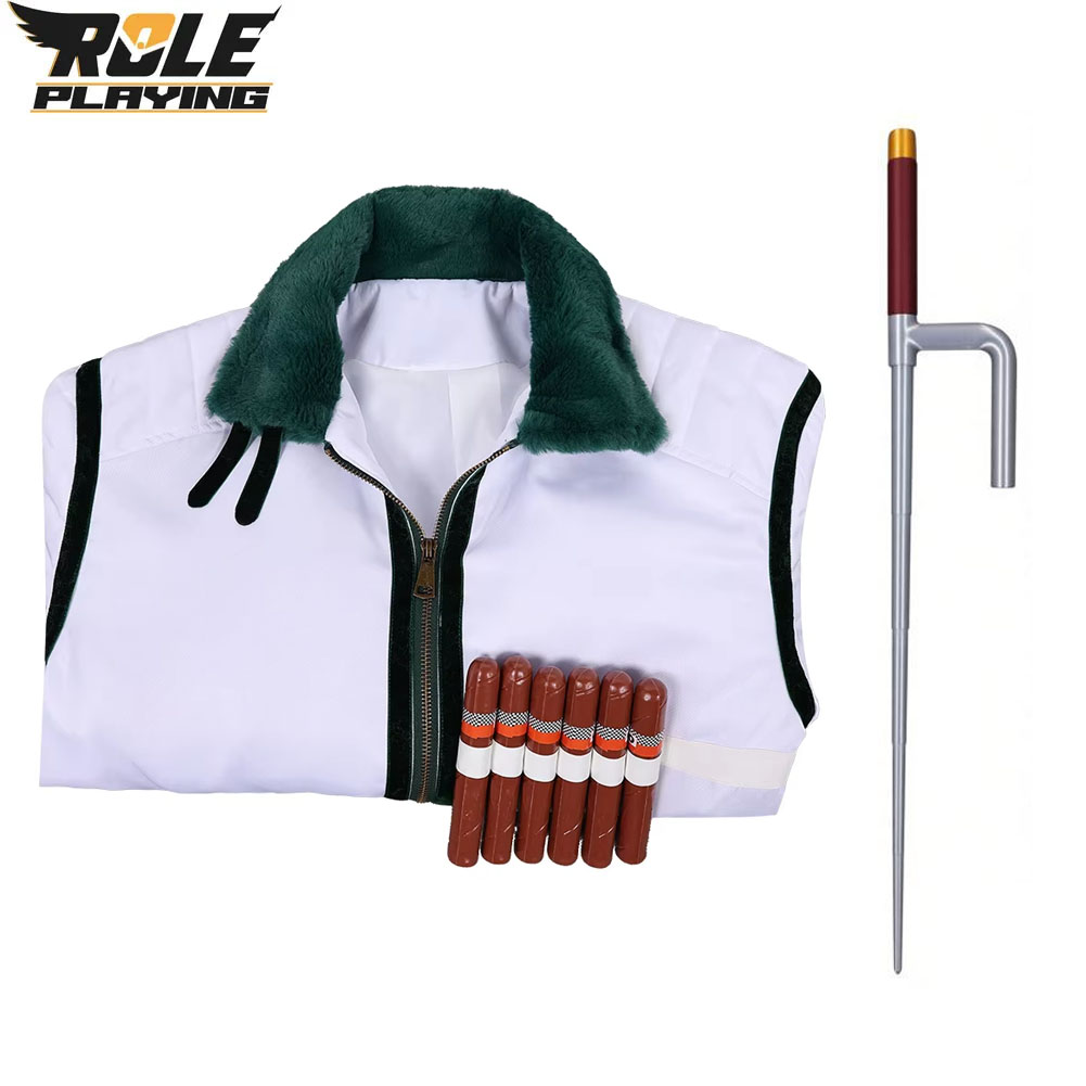 Smoker Cosplay Men Fantasy Coa - Anime Cosplay Outfits Male 评论和价格