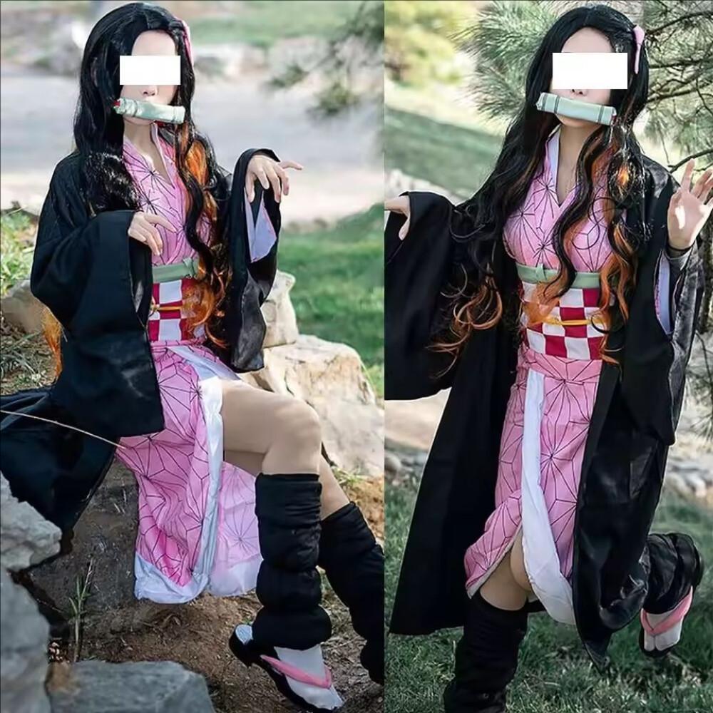 Anime Demon Slayer Kimetsu No  - Cosplay Anime Tsunade 评论和价格