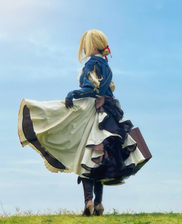 Violet Evergarden Cosplay Cost - Violet Evergarden Dress 评论和价格