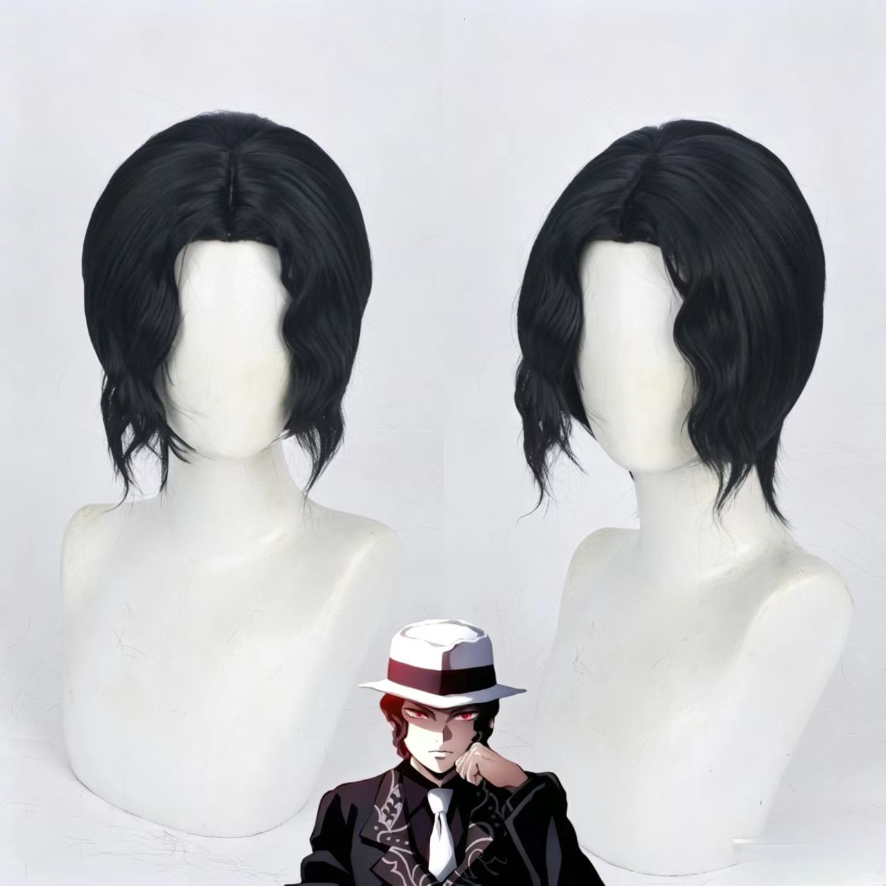 Kibutsuji Muzan Cosplay Wig An - Anime Cosplay Com 评论和价格