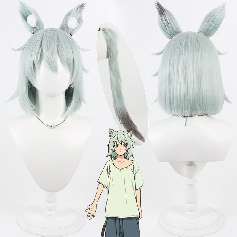 Chainsmoker Cat Cosplay Wig Ea - Anime Cosplay Realistic 评论和价格