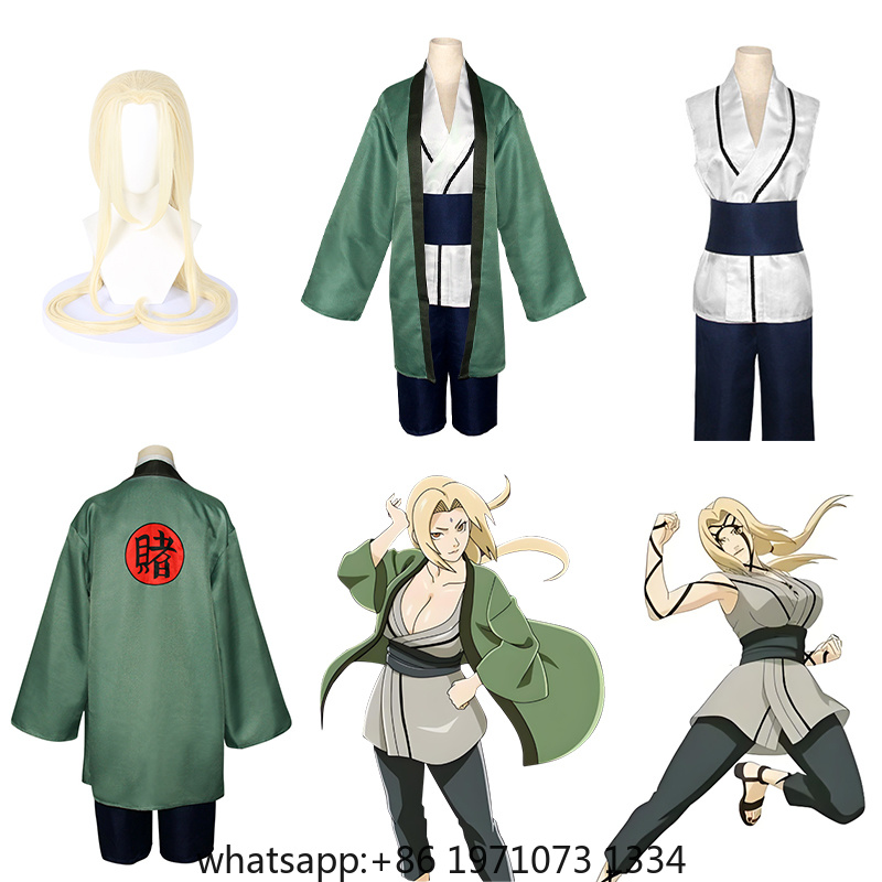 Tsunade Cosplay Costume Anime  - Cosplay Anime Tsunade 评论和价格