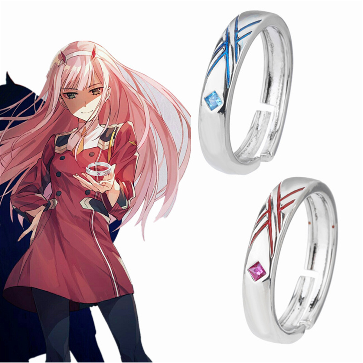 Anime Darling In The Franxx Ri - Anime Cosplay Zero Two 评论和价格
