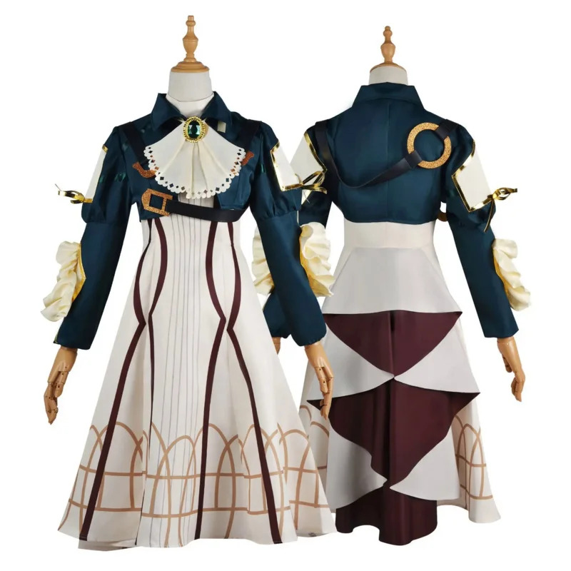 Anime Cosplay Violet Evergarde - Violet Evergarden Dress 评论和价格