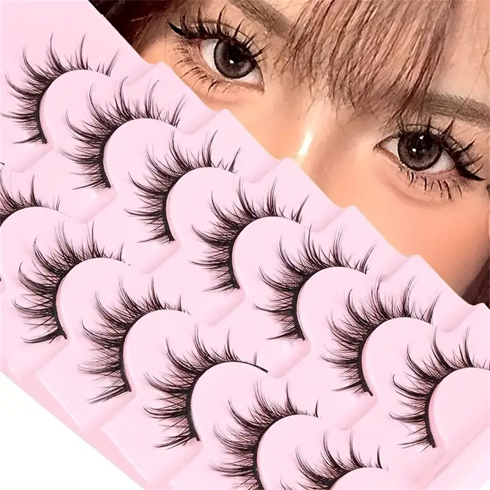 Natural Look False Eyelashes A - Asian Cosplay Anime 评论和价格
