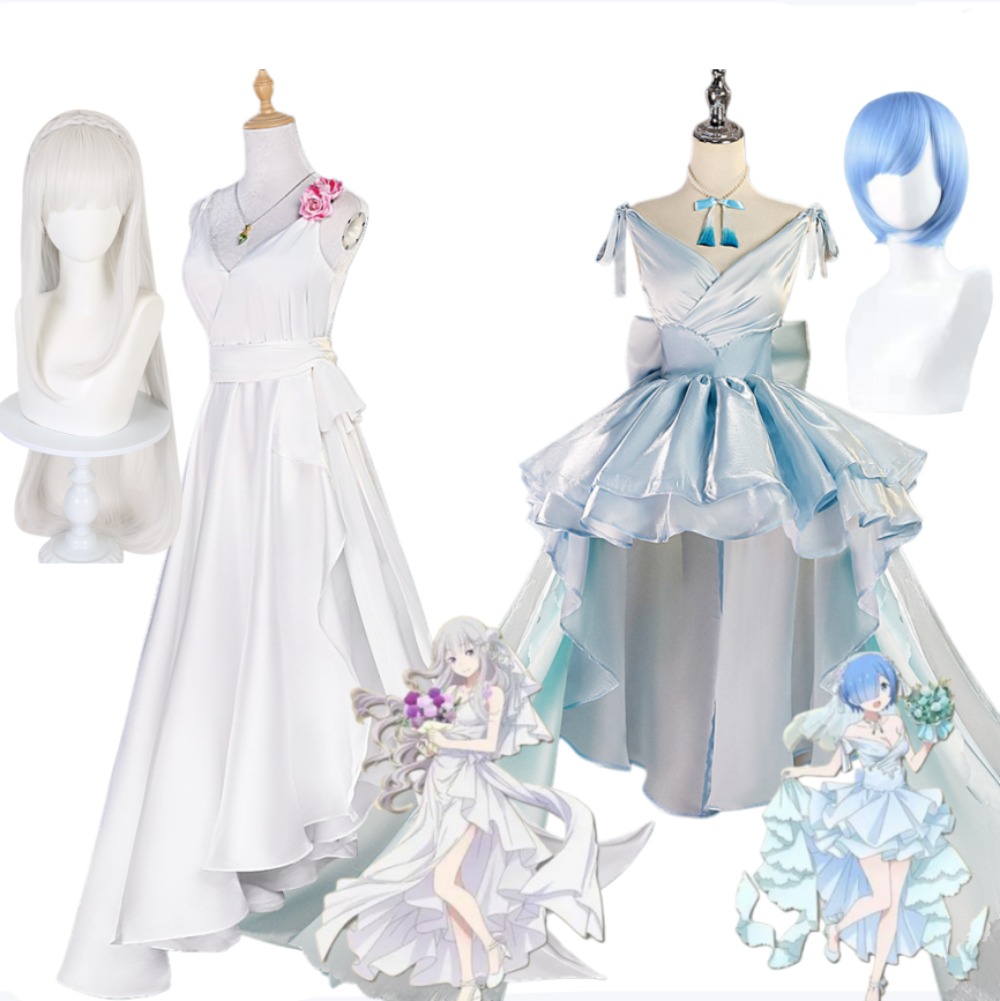 Re:ZERO Starting Life in Anoth - Re Zero Rem Wig 评论和价格